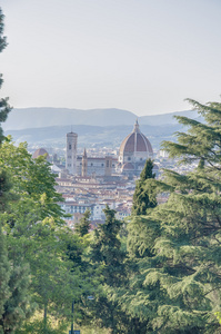 大教堂 di santa maria del fiore 在佛罗伦萨，意大利