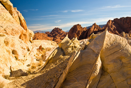 沙漠红岩图片