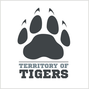 隔离的足迹图片