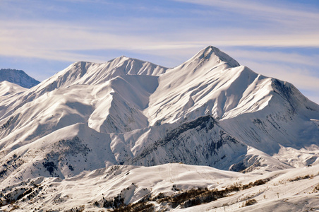 冬季高山