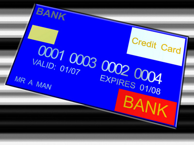 银行信用卡图片