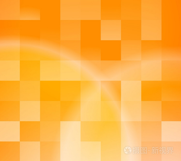 抽象橙色瓷砖背景