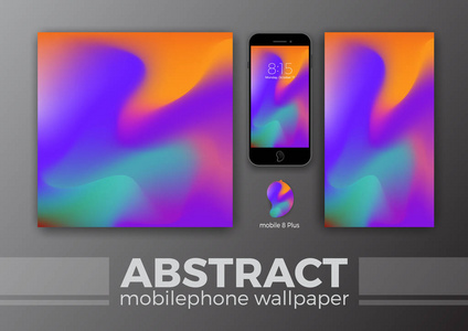 手机壁纸和其他设计抽象背景设计
