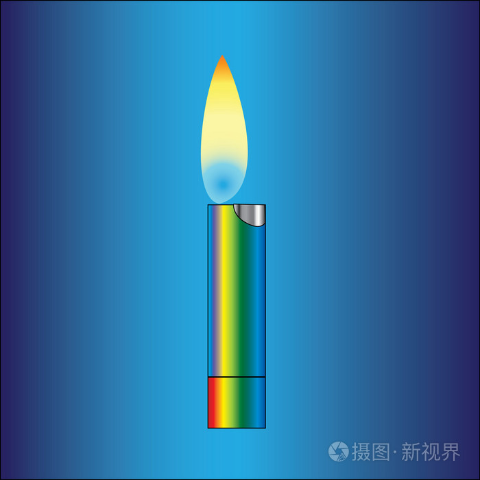 打火机点火器点火者驳船