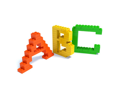 abc积木字母照片