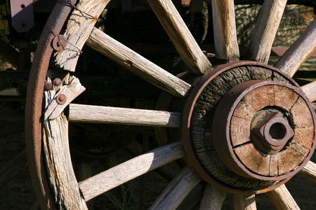 旧古董车车轮