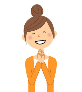 年轻的女人,妈妈,害羞,很高兴照片