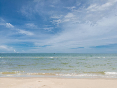 海滩和美丽的热带海