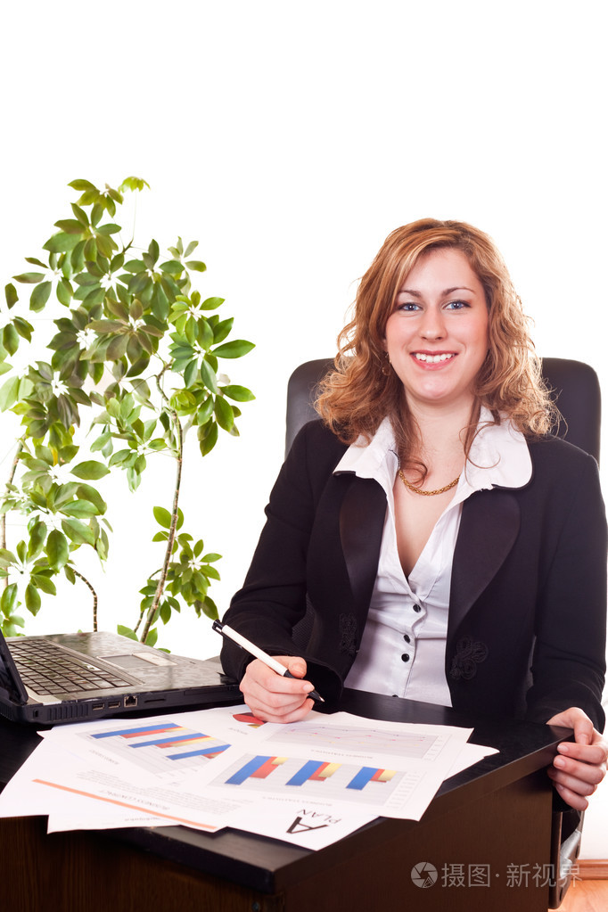 办公室女商人