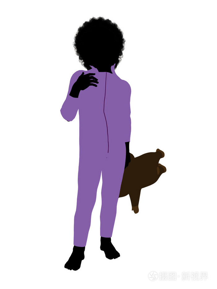 彼得潘剪影插图彼得