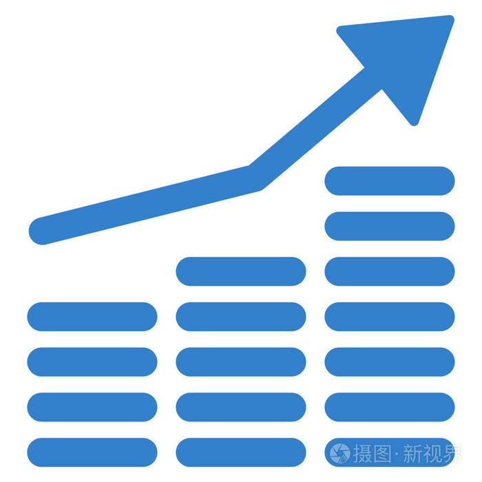 硬币图平面矢量图标