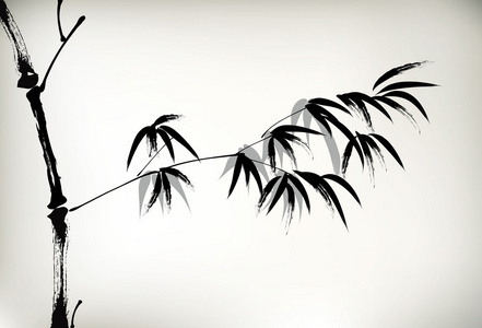 油墨画荷花图片-油墨画荷花素材-油墨画荷花插画-摄图新视界