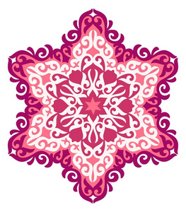 塔吉克地毯几何图案老哈萨克猎鹰人和他的金鹰.