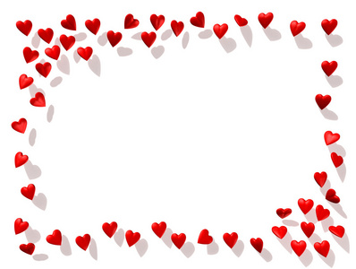 心形边框照片