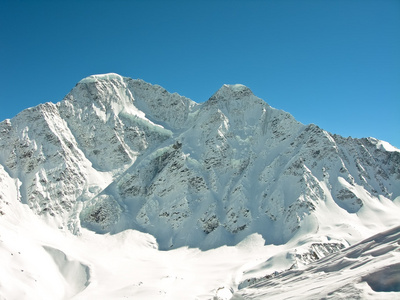 冬天的高山