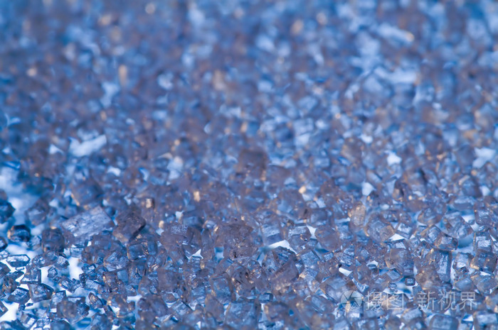 蓝色晶体背景