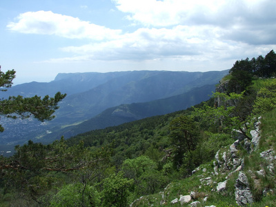 山岳景观