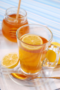 柠檬和蜂蜜茶