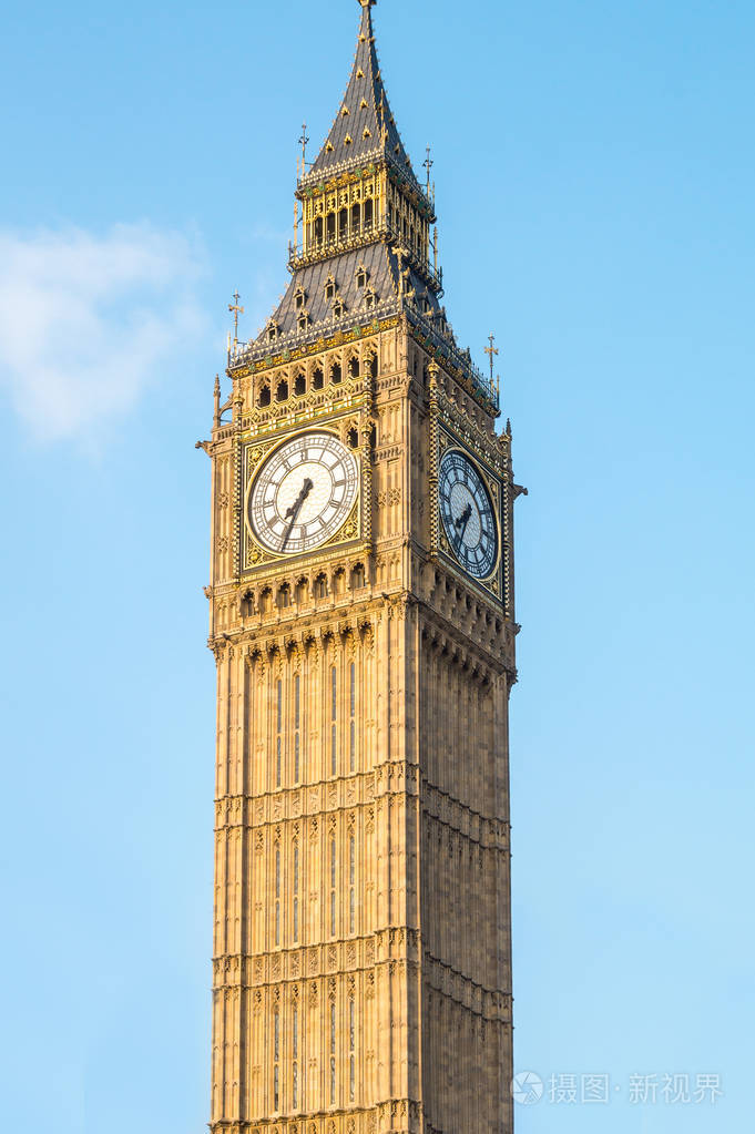 蓝蓝的天空英国英格兰伦敦塔里本