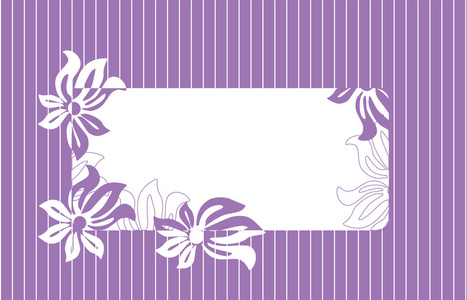 带有花饰的文字框架照片