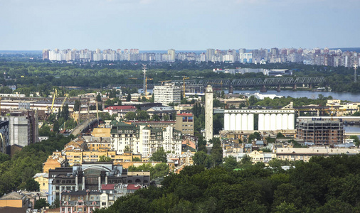 乌克兰基辅市的旧迪尔区。