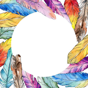羽毛相框图片-羽毛相框素材-羽毛相框插画-摄图新视界