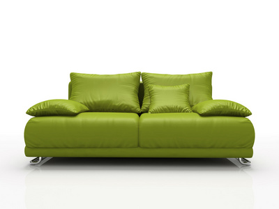 绿皮沙发
