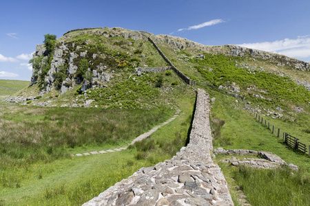 剥皮峭壁 Hadrians 墙