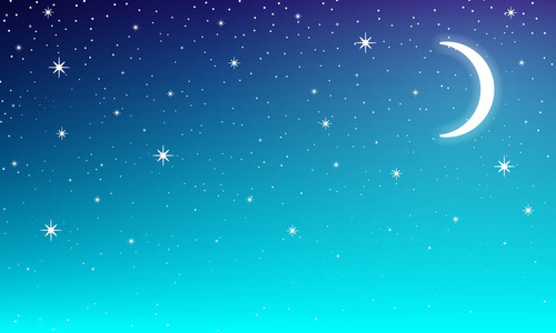 白色星空壁纸图片