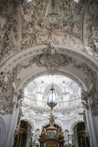 普来哥德科尔多瓦，西班牙的白色教堂美丽细节