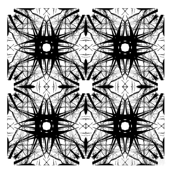 装饰性抽象三维设计