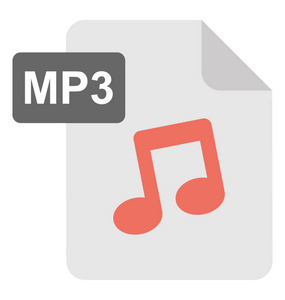 Mp3 矢量图标