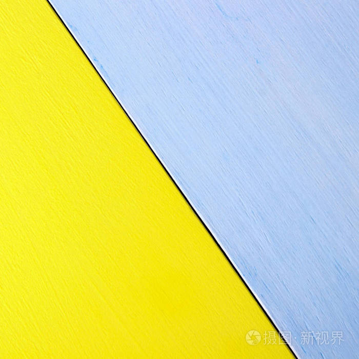 双的黄色和蓝色背景