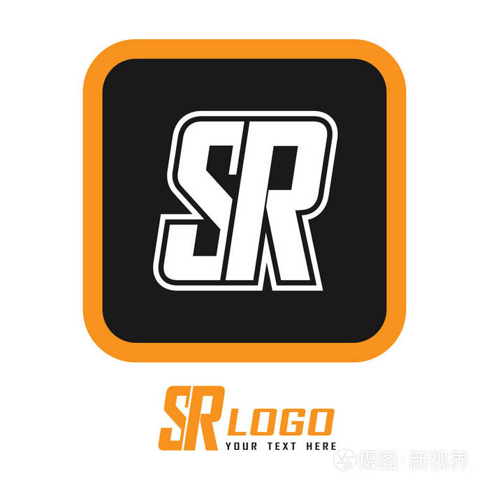 sr标志模板