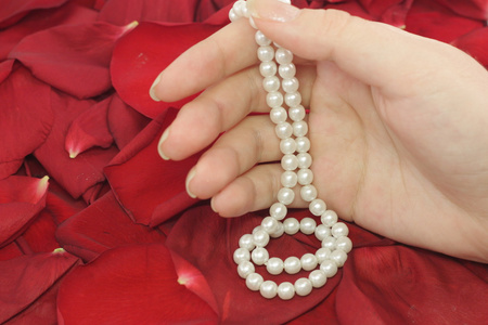 圆形项链图片大全