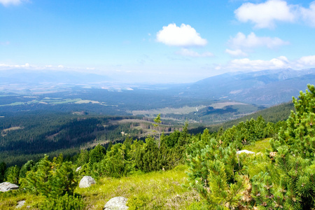 高山景观，高塔特拉斯斯洛伐克