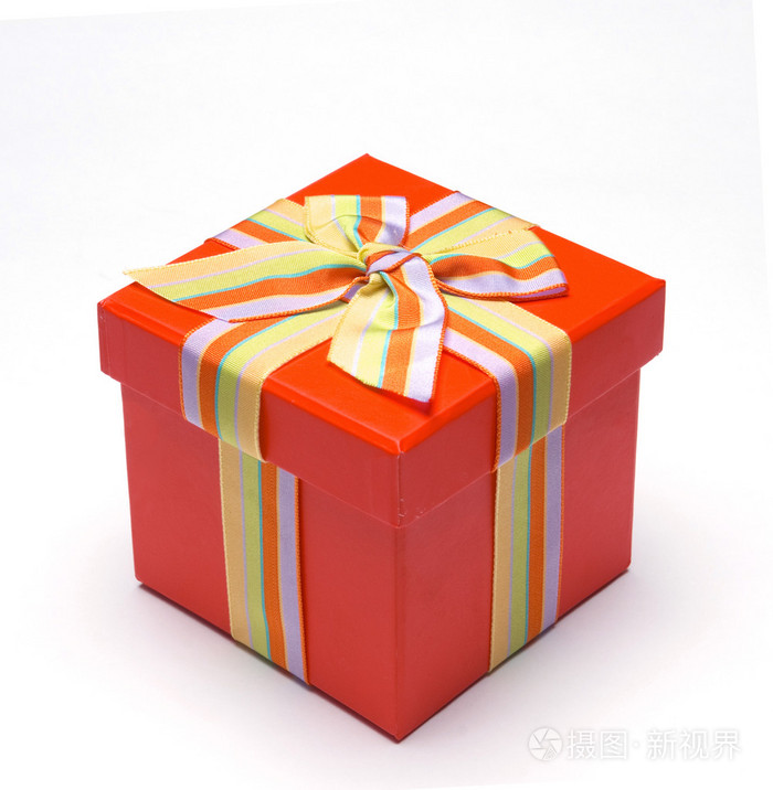 红色礼品盒