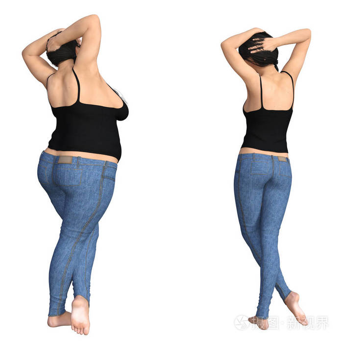 胖女人 vs 瘦女人