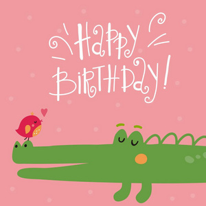 鳄鱼和牙签鸟图片