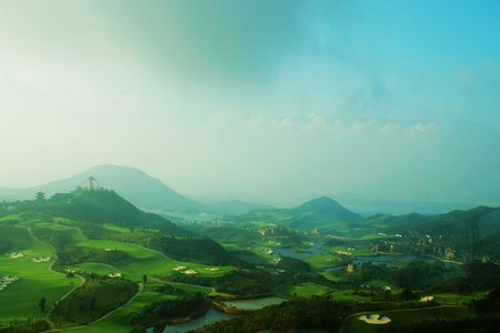 风景 风景画 乡村风景画 地形