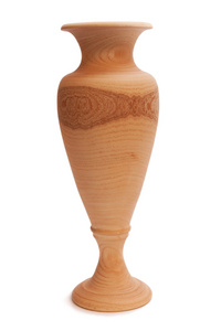 天然木质花瓶