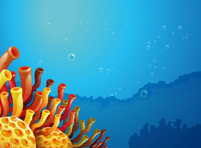 珊瑚海底图片-珊瑚海底素材-珊瑚海底插画-摄图新视界