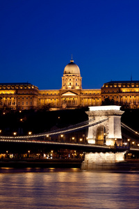 布达佩斯的夜灯