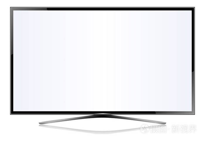 电视纯平液晶等离子矢量图