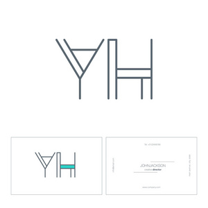 线联合 logo Yh