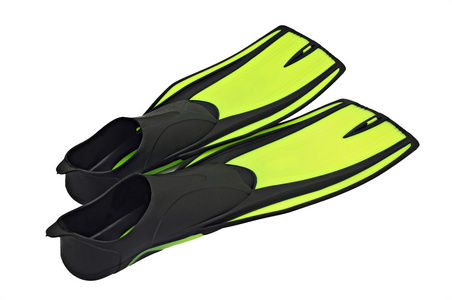 (用于游泳或潜水的)脚蹼,鸭脚板( flipper的名词复数 ) 蛙鞋照片