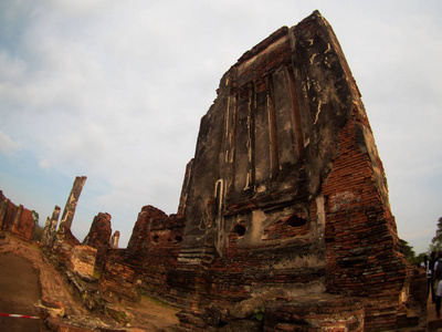 扫管笏帕斯里兰卡 sanphet 在大城府历史公园泰国