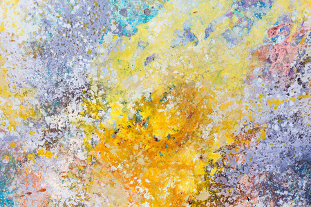 颜色纹理.片段的图稿.油画颜料的斑点照片