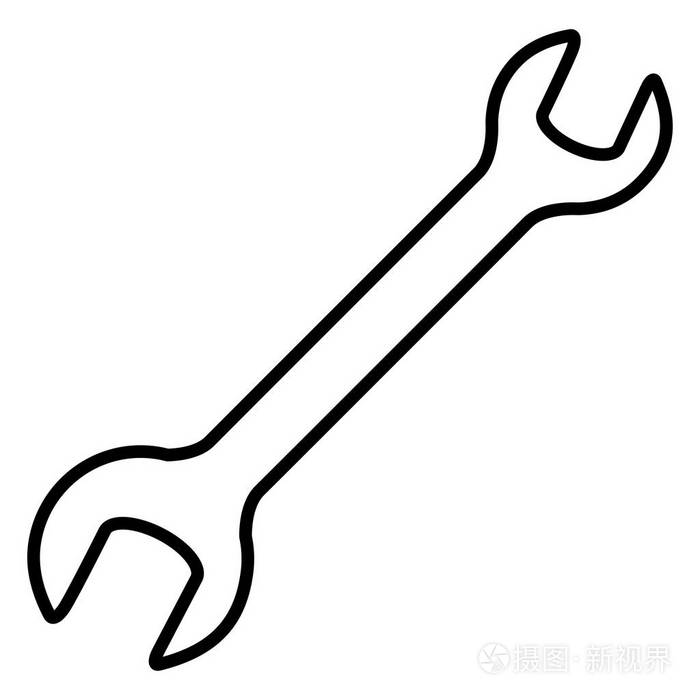 扳手机械工具插画-正版商用图片01384u-摄图新视界
