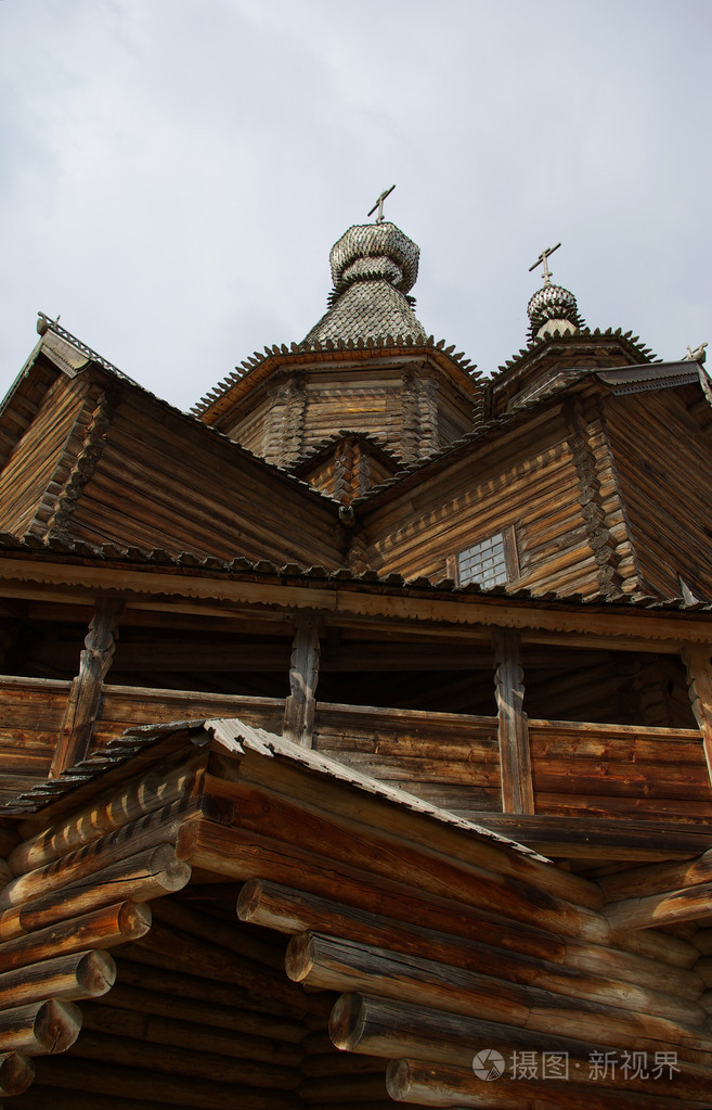 木制俄罗斯教堂